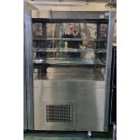 Victor CARIB7.1310 Display refrigerator - 220/240V 50Hz - L 1140 x W 685 x H 1835mm