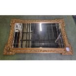 Decorative framed mirror - Frame size - W 670 x H 1070mm