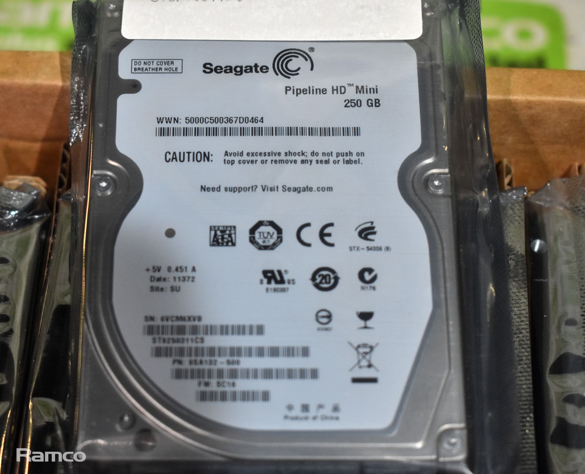 20x Seagate Pipeline HD mini 250GB hard drives - Bild 2 aus 3