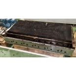 Hobart Bonnet BCB1500 gas charbroiler - 10 burners - W 1535 x D 790 x H 528mm - MISSING SURROUND,