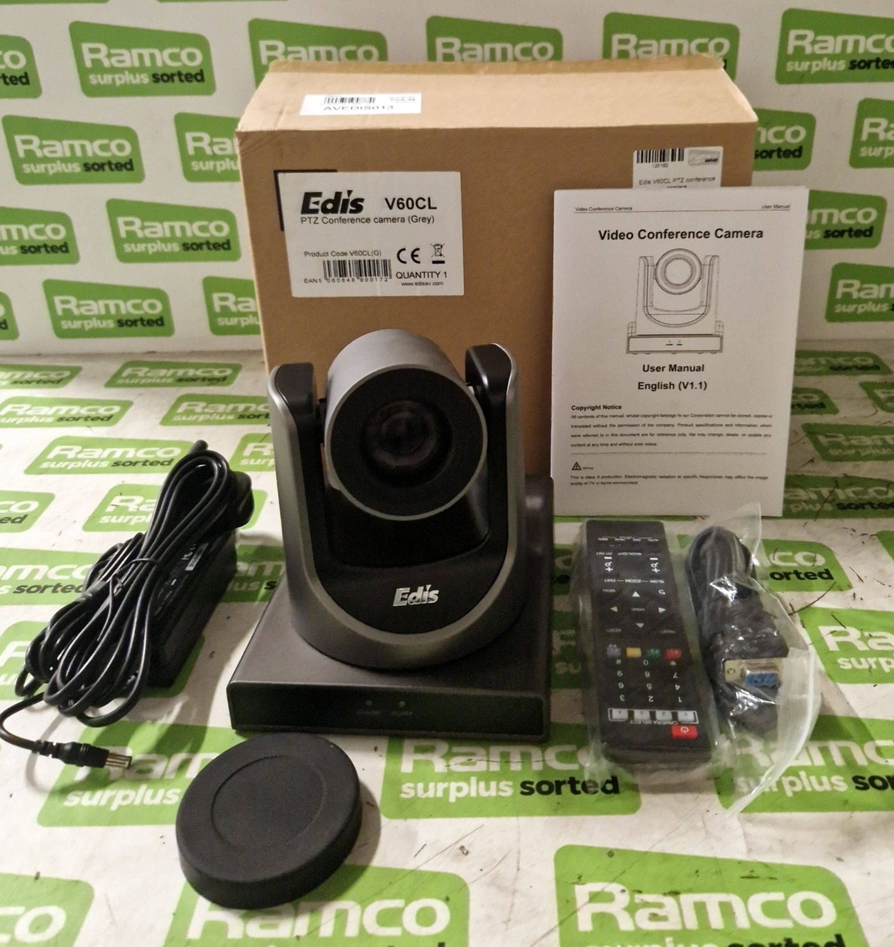 Edis V60CL PTZ conference camera