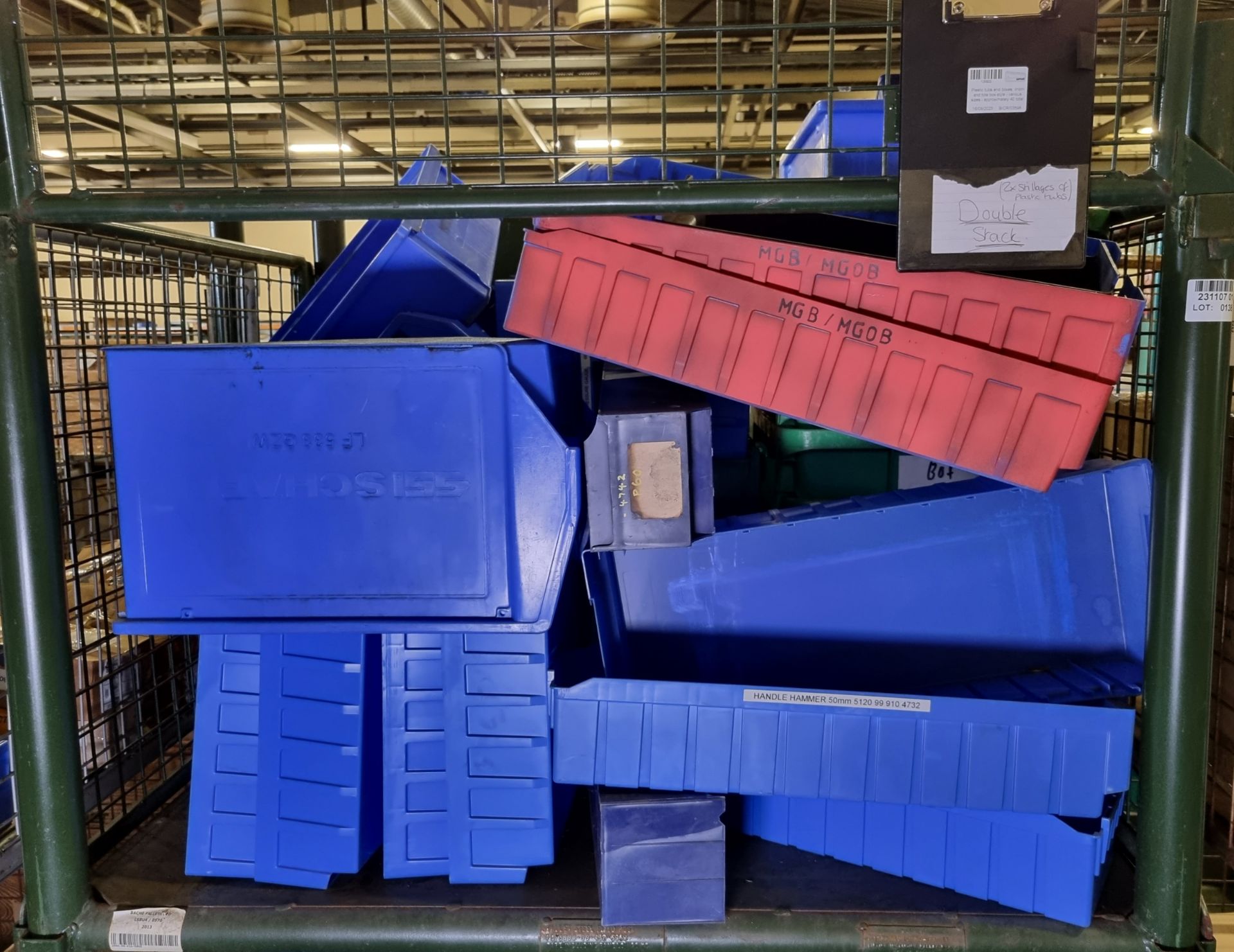 Plastic linbin boxes various sizes
