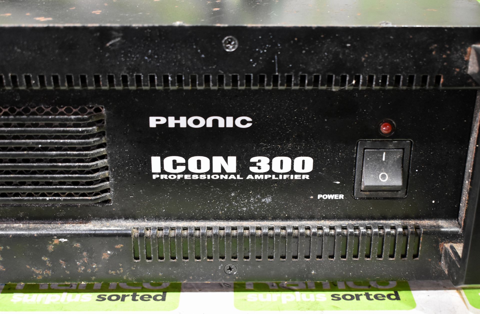 Phonic Icon 300 professional amplifier - Image 2 of 5