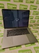 2017 15" Apple Macbook Pro - model number A1707 - no charger