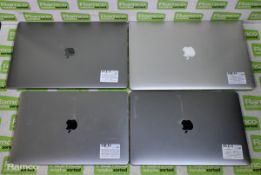 4x Apple MacBook Pros - full details in the description