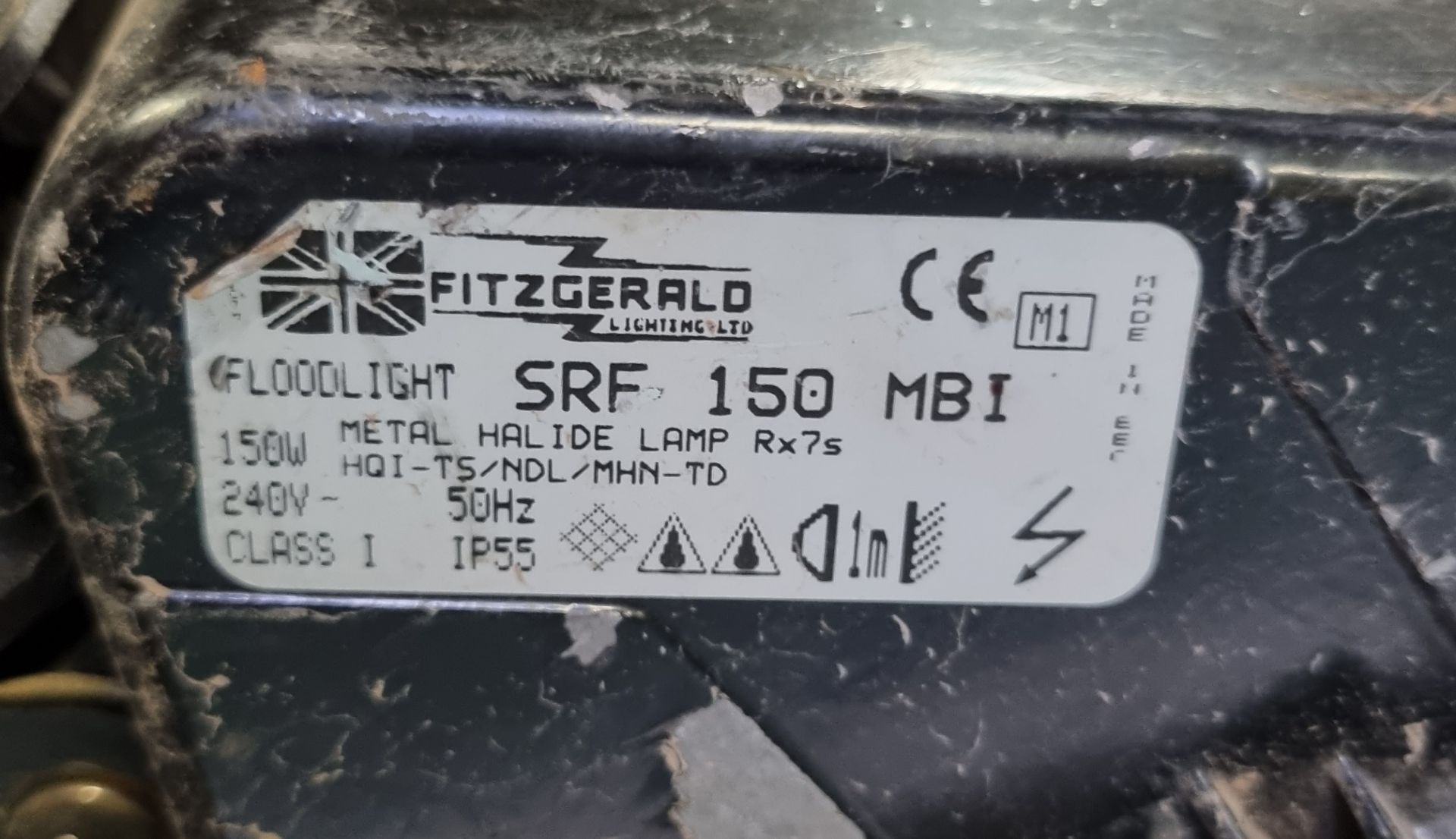 4x Fitzgerald SRF150 150W floodlights - Bild 4 aus 4