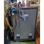 ESA Grima IPS Operating & Annunciator terminal with case on wheels