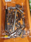 Snap-On metric and imperial sockets - 1/4in, 3/8in and 1/2in drives - short and long reach