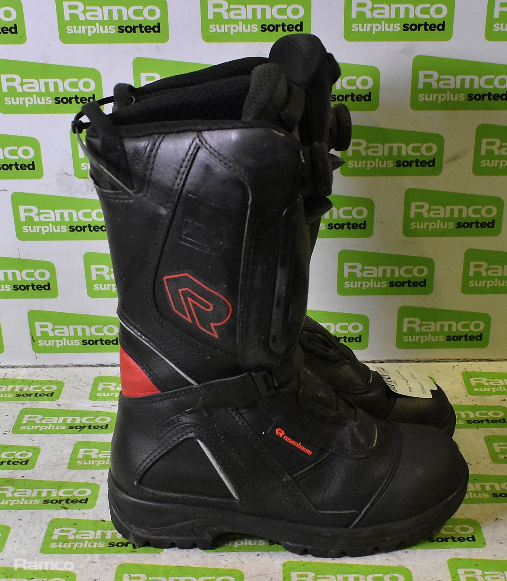 Pair of Rosenbauer boots - size 4 - Image 2 of 5