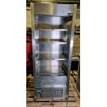 Foster stainless steel upright fridge - W 700 x D 700 x H 1770 mm