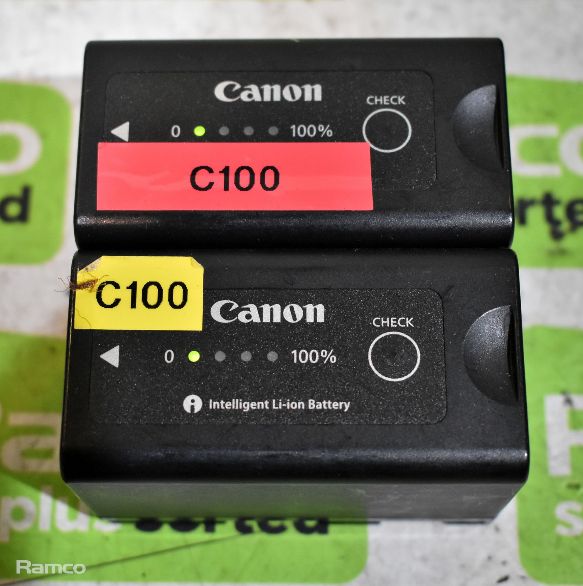 8x Canon BP-955 camera battery packs & 1x Canon BP-930 camera battery pack - Bild 4 aus 8