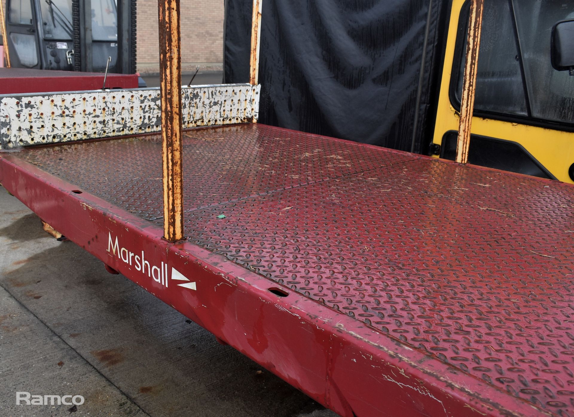 Marshall BC18N 2019 single axle flatbed trailer - 5000kg carrying capacity - serial number 107531 - Image 5 of 12