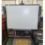 Smart Technologies Inc SB680 interactive smart board on mobile stand with projector mount - L 1800mm