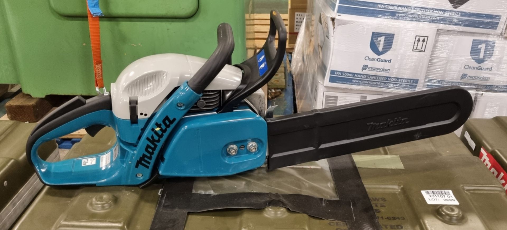 Makita DCS5000 chainsaw in green case with maintenance tools - L 800 x W 450 x H 320mm - Bild 7 aus 8