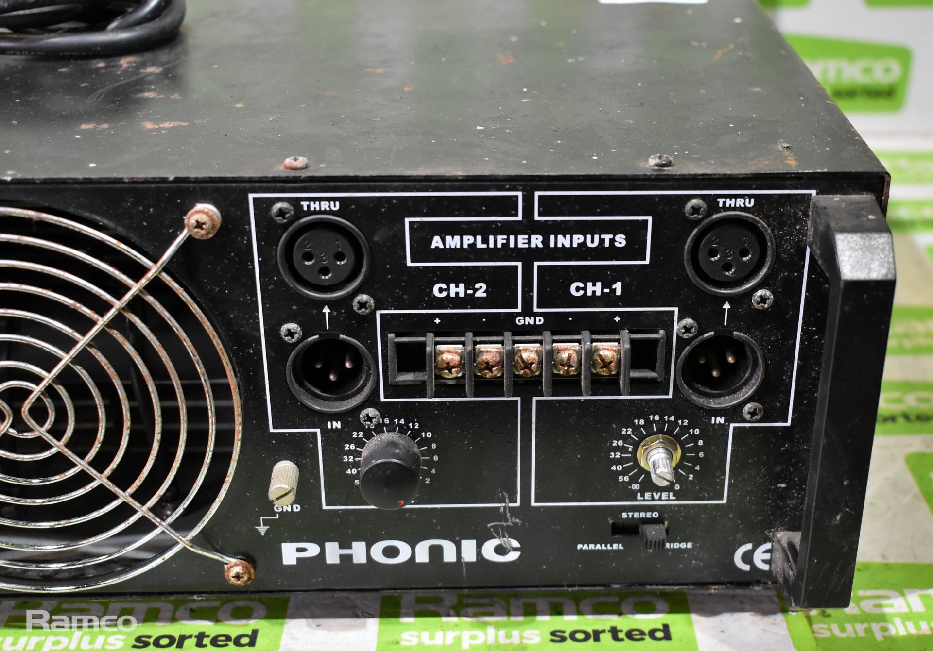 Phonic Icon 300 professional amplifier - Image 5 of 5