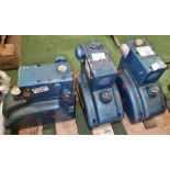 3x Tangye Hydrapak 20 ton hydraulic jacks