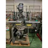 Bridgeport Series 1 HP2 milling machine - 3 phase - W 1470 x D 1700 x H 2250mm - MISSING DRO UNIT