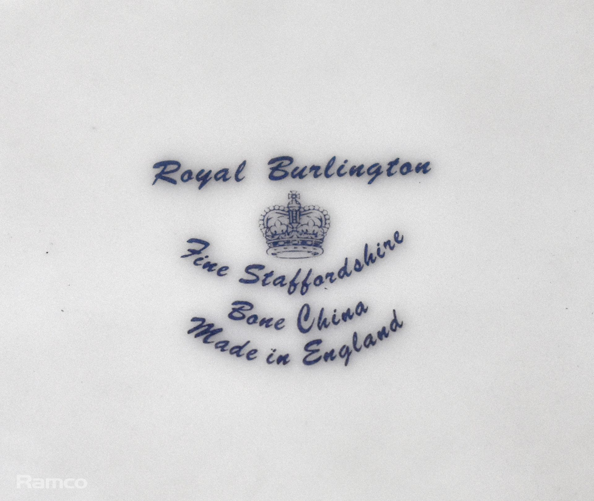 6x Royal Burlington - Girl with the mop cap - bone china plates - Image 3 of 8