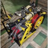 Weber-Hydraulik rescue equipment - PLEASE SEE DESCRIPTION FOR FULL DETAILS