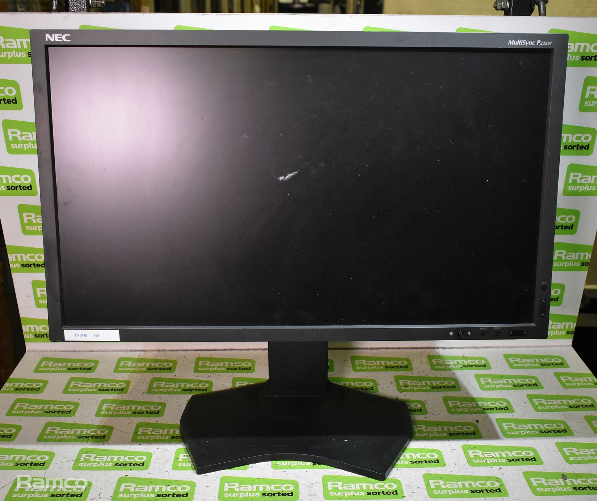 6x NEC P232W-BK 23" monitors - Image 3 of 5