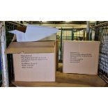 3x boxes of Tapmedic protective goggles - 150 pairs per box