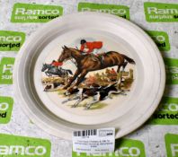 Hornsea Pottery - A Day To Remember Hunting - decorative plate