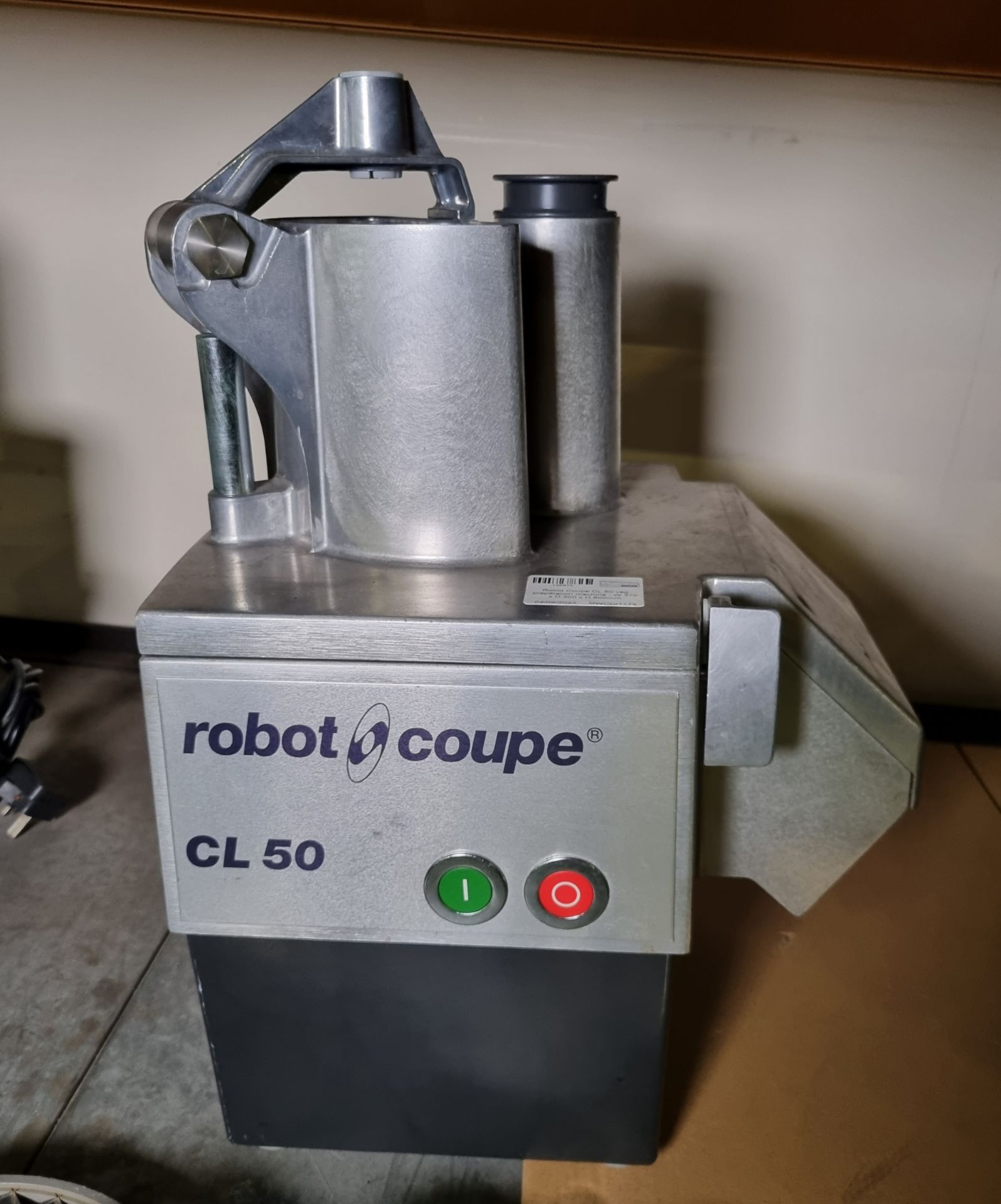 Robot Coupe CL 50 veg preparation machine - W 370 x D 300 x H 600mm - Bild 3 aus 4