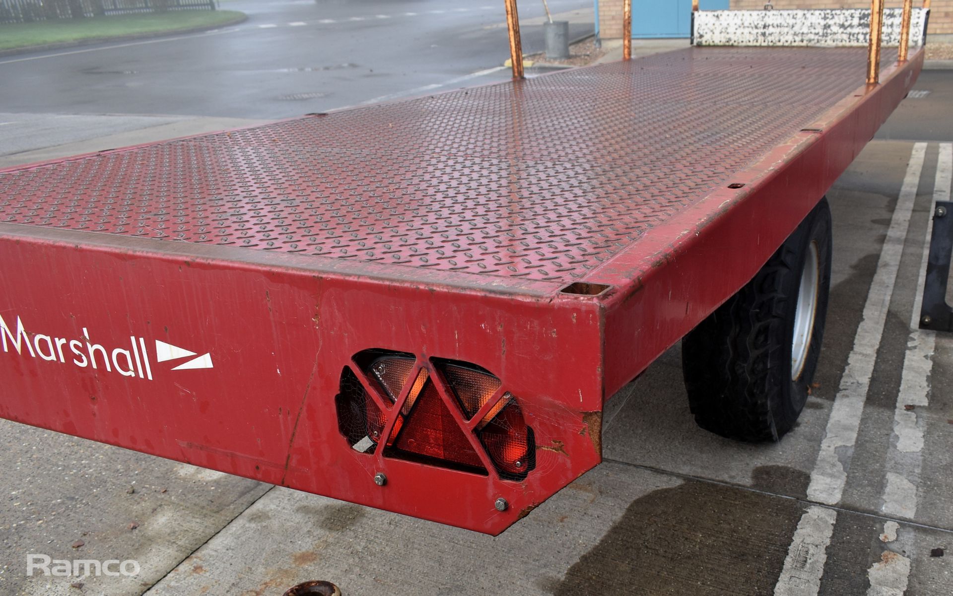 Marshall BC18N 2019 single axle flatbed trailer - 5000kg carrying capacity - serial number 107532 - Bild 11 aus 11