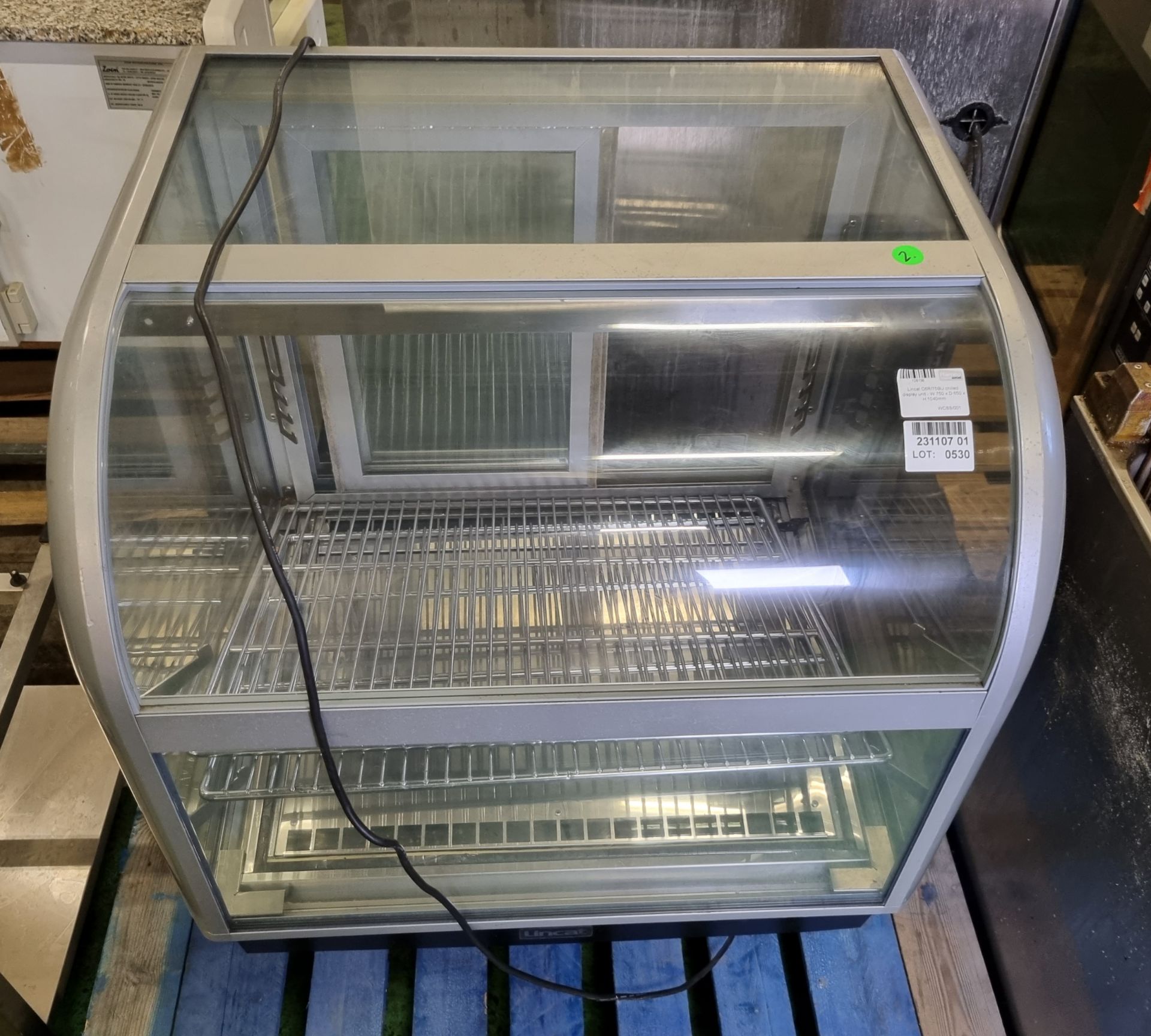 Lincat C6R/75BU chilled display unit - W 750 x D 650 x H 1040mm - Bild 2 aus 5