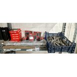5x Mandys Tools 24 inch tyre levers, Sykes & Atorn 20pcs spanner set and more