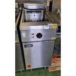 Falcon E401 twin basket electric fryer 400V 50Hz - L 830 x W 400 x H 950mm