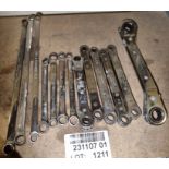 Snap-On & Blue Point spanners - see description for details