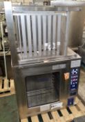 Hobart CSD 10 grid electric combi oven with base - H 950 (1900) x W 800 x D 800mm