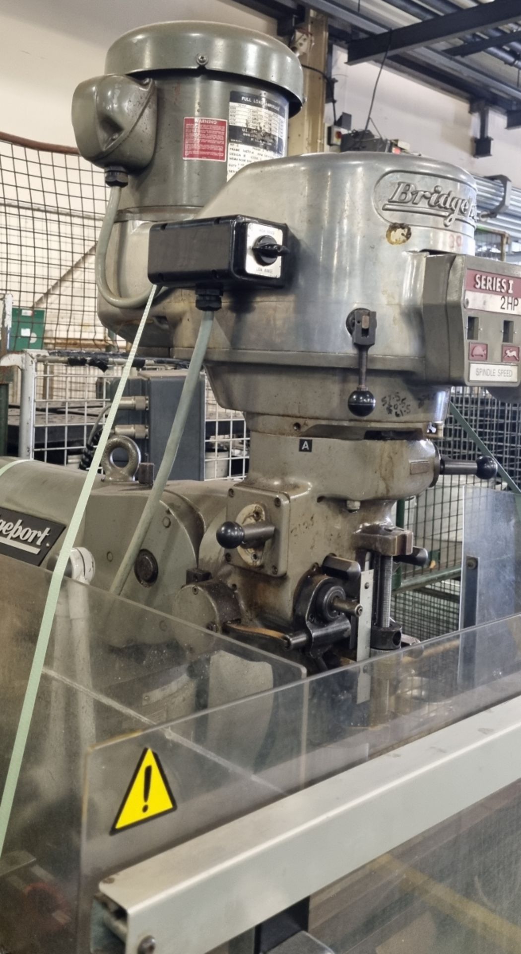 Bridgeport Series 1 HP2 milling machine - 3 phase - W 1470 x D 1700 x H 2250mm with Heidenhain DRO - Image 13 of 14