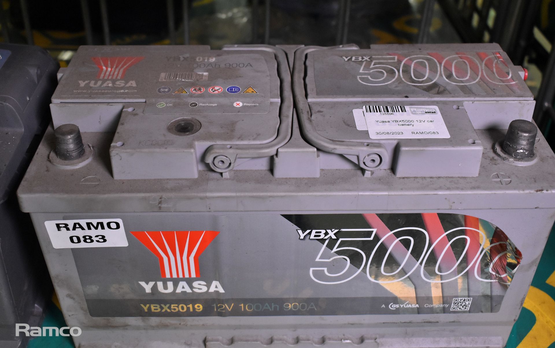 Exide EA1000 Premium 10Ah 12V car battery, Yuasa YBX5000 12V car battery - CANNOT BE SENT BY COURIER - Bild 5 aus 5