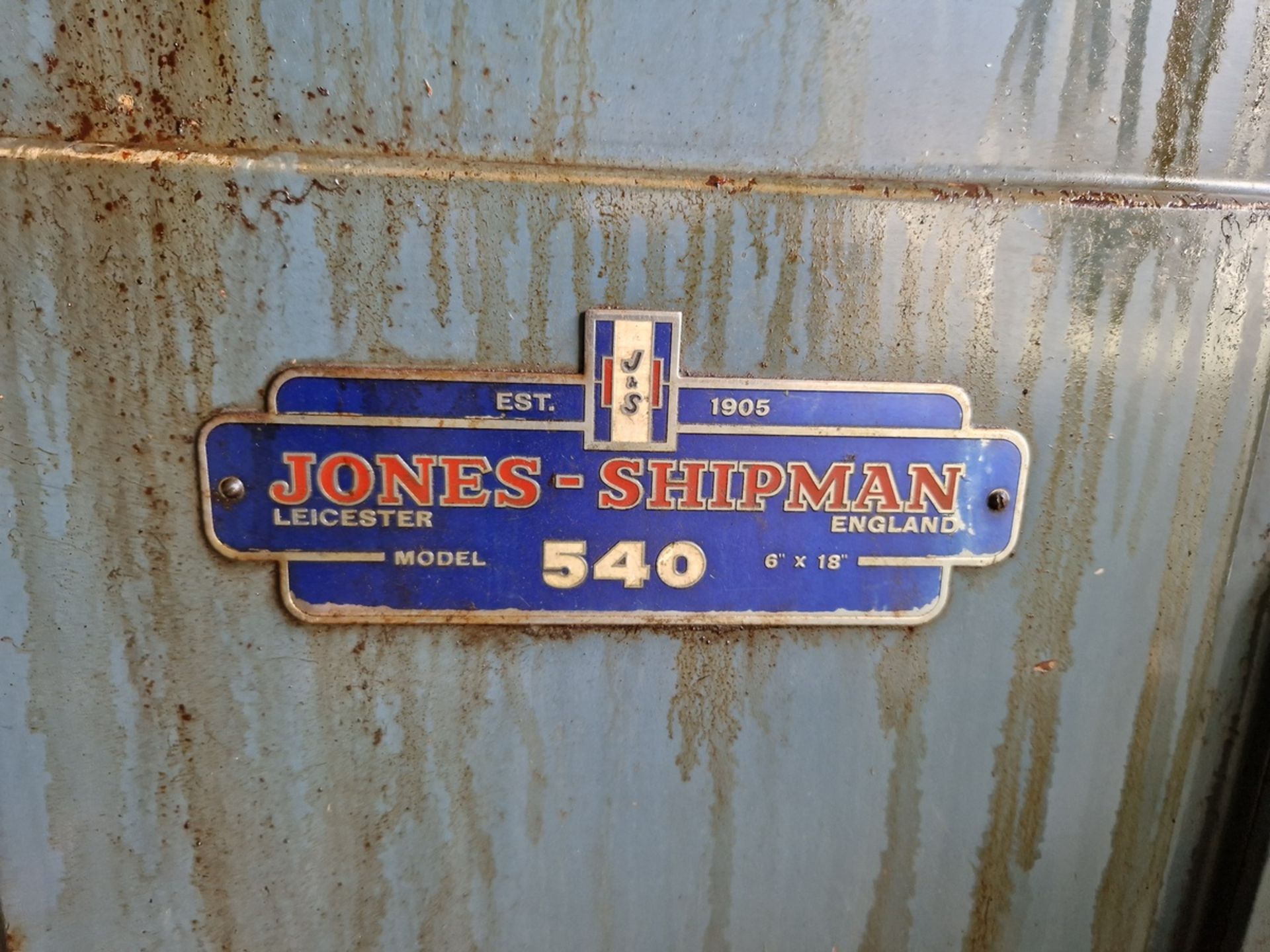 Jones Shipman 540 6"x18" hydraulic surface grinder - Image 11 of 18