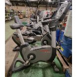Life Fitness 95C LifeCycle upright static bike - W 1110 x D 540 x H 1520mm