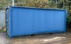 20ft refrigerated insulated container with Zanotti Uniblock refrigeration - compressor seized