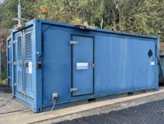 20ft refrigerated insulated container with Zanotti Uniblock refrigeration - tested and running
