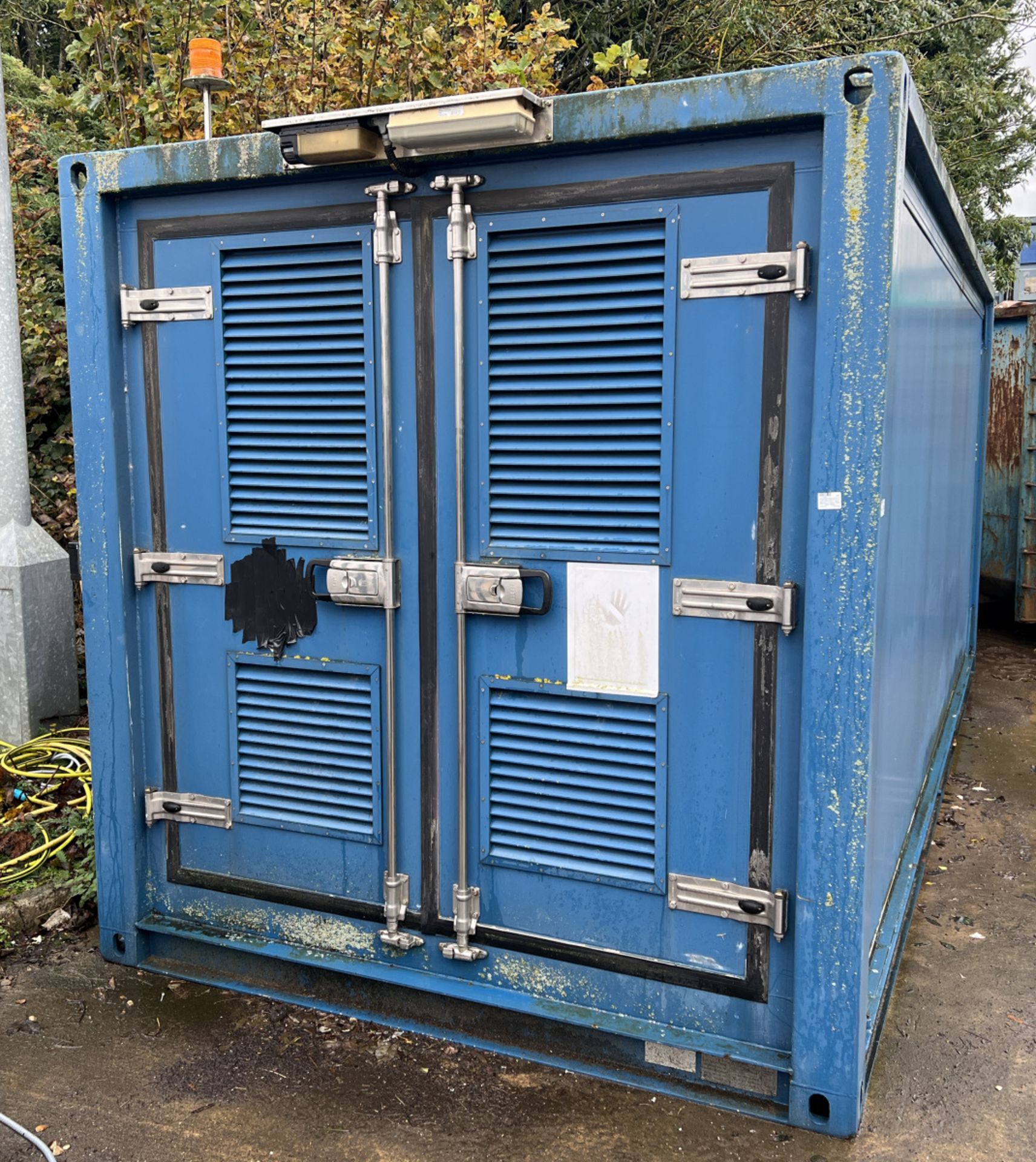 20ft refrigerated insulated container with Zanotti Uniblock refrigeration - compressor seized - Bild 3 aus 23