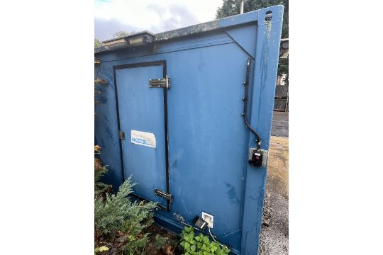 20ft refrigerated insulated container with Zanotti Uniblock refrigeration - compressor seized - Image 4 of 23