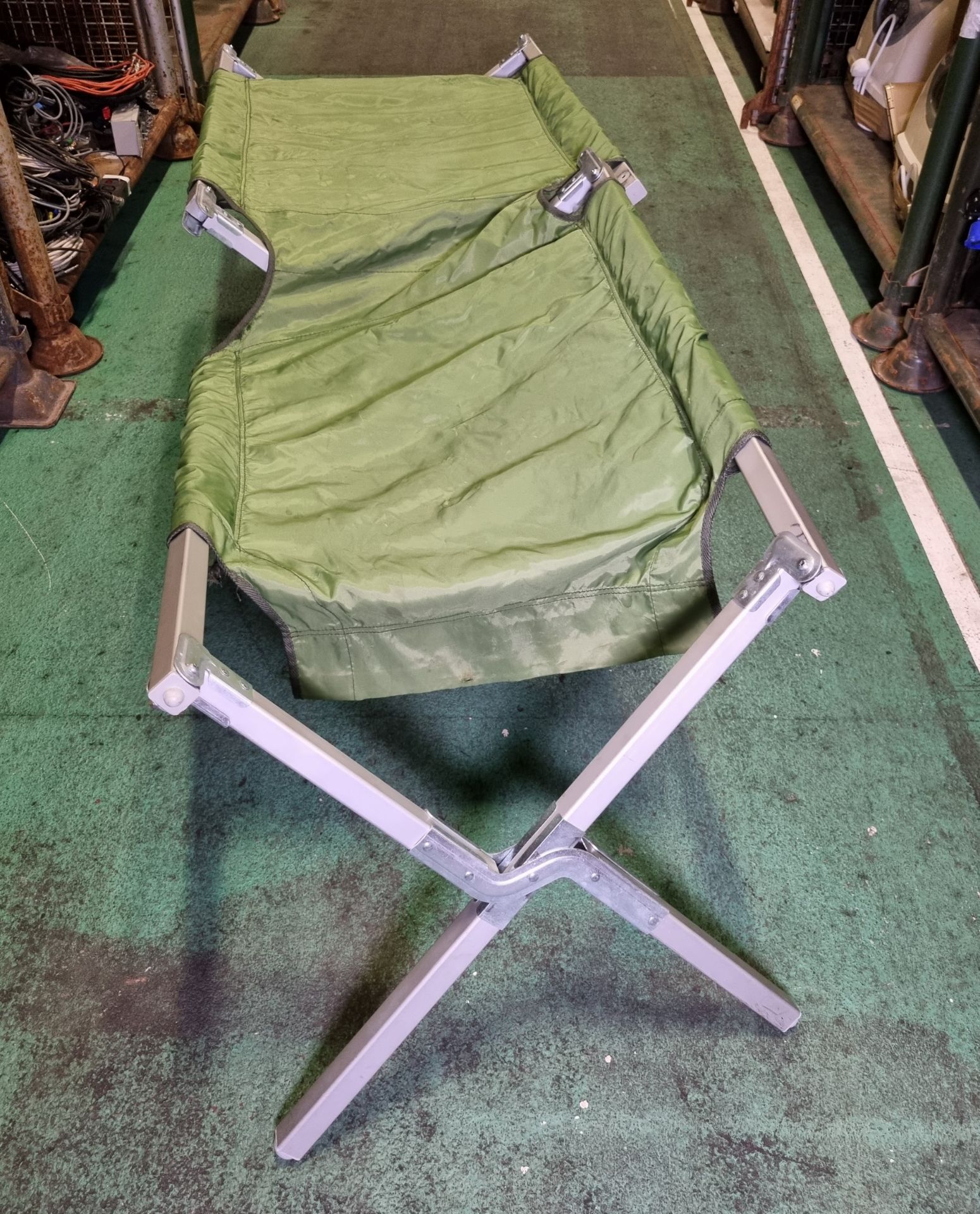 11x Folding cots - L 1950 x W 700 x H 500mm - AS SPARES OR REPAIRS - Image 2 of 4