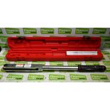 Britool EVT 2000A 1/2 inch adjustable torque wrench in plastic case - 50-225 nm (40-160 lbf.ft)