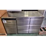 Foster Ecopro G343/12SEP1/2H 6 drawer refrigerator - L 1370 x W 700 x H 860mm