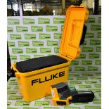 Fluke Ti25 thermal imaging camera with chargers and storage case