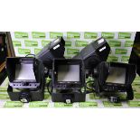 5x Sony DXF-51 electronic viewfinders