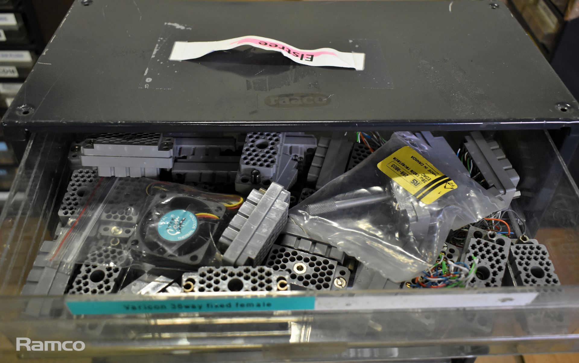 2x Raaco 6 drawer storage chest organisers - W 305 x D 160 x H 420mm & 5x Raaco 36 drawer units - Image 23 of 27