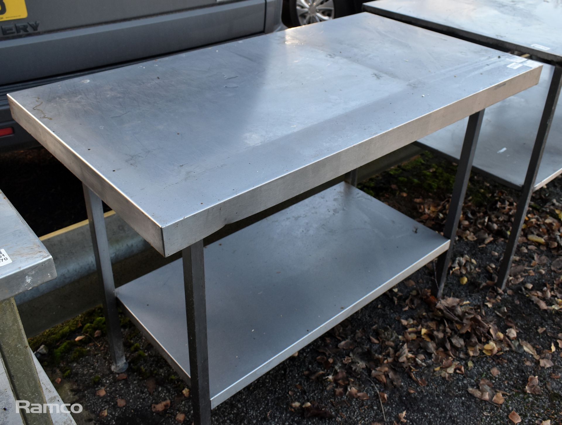 Stainless steel preparation table - L 1200 x W 650 x H 860mm - Image 2 of 3