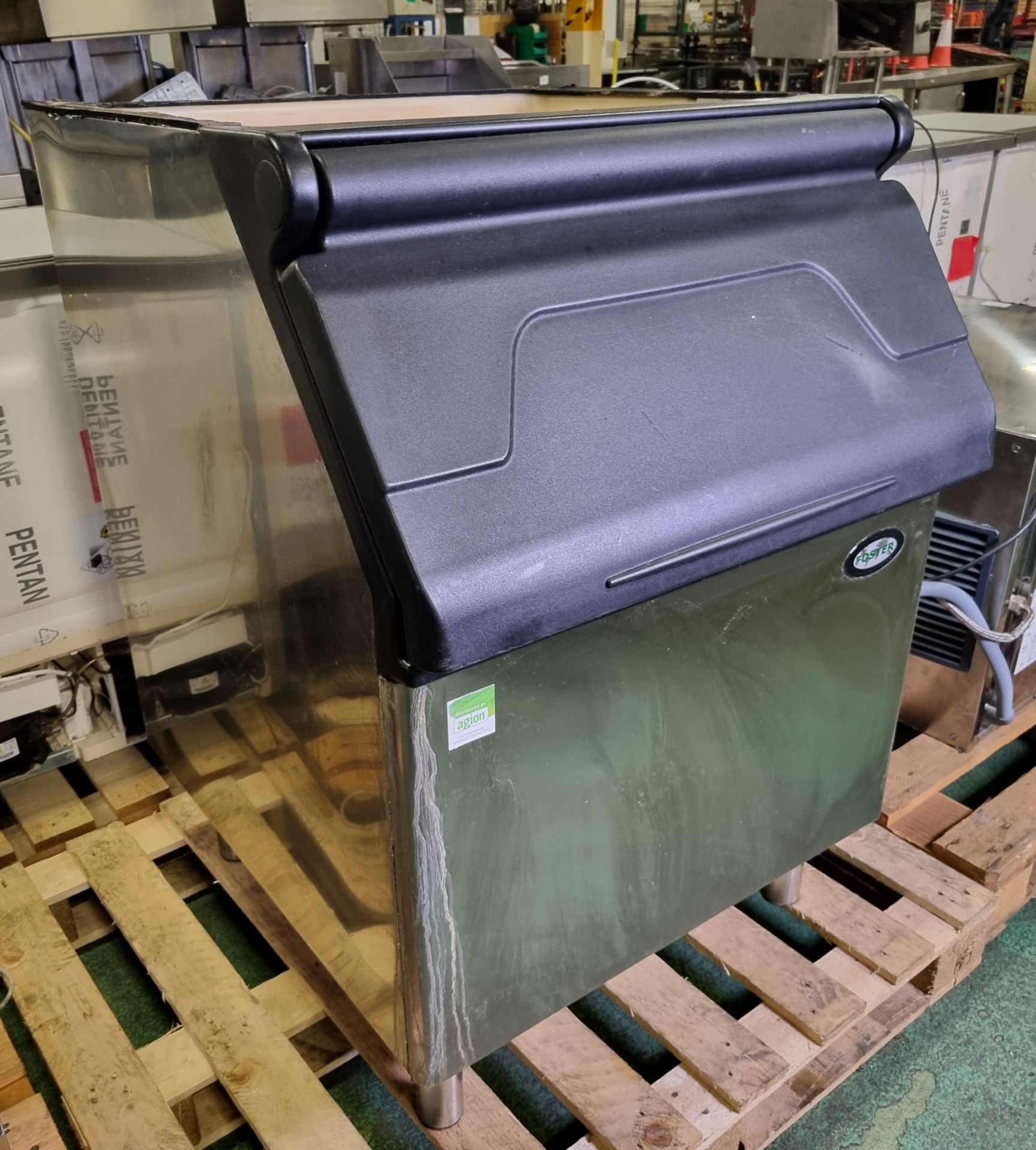 Foster SB205 150kg ice storage bin - L 850 x W 760 x H1080mm - Image 3 of 5