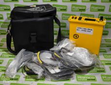 AGI Ltd Meter 1681 safety ohm meter with cables and storage bag